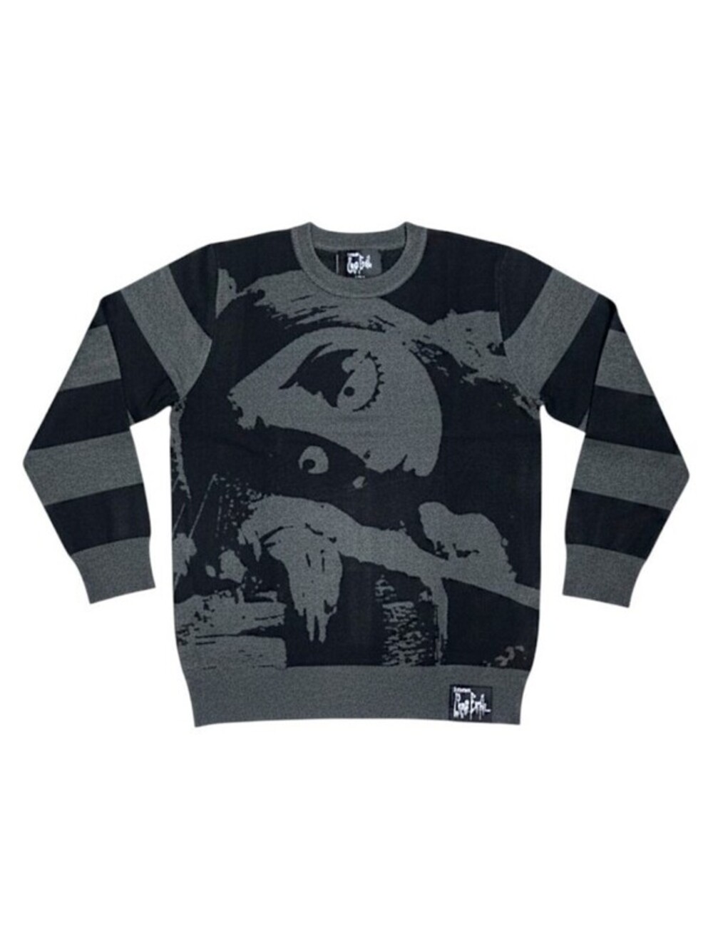 Killstar x Corpse Bride Emily Striped Knit Jumper Sweater Unisex Sz M NEW